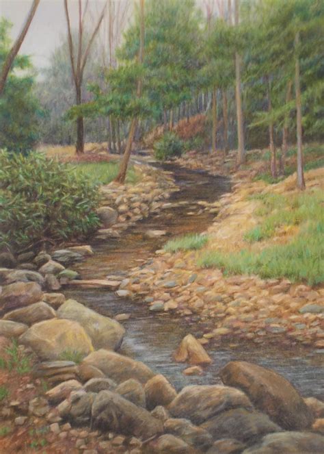 How to Draw A Landscape with Colored Pencils: .